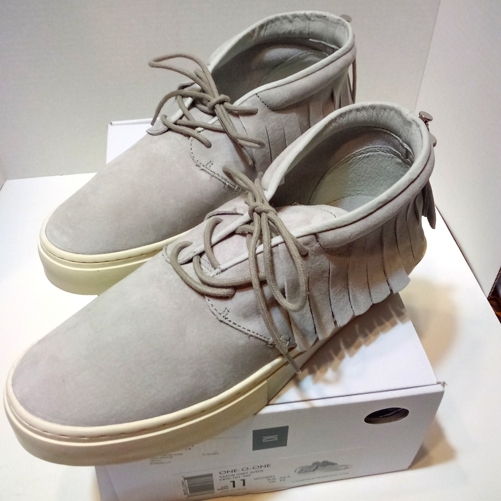 Clearweather One-O-One Vapor Grey suede NIB